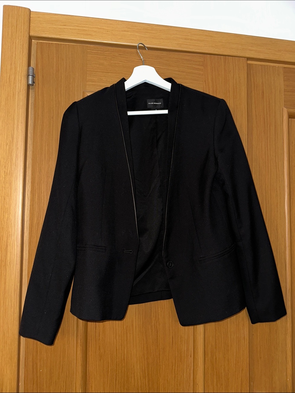 Club Monaco Black Women's Tailored Blazer